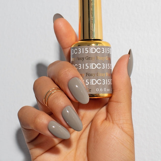 DC315 - Foxy Gray - GEL POLISH & MATCHING LACQUER