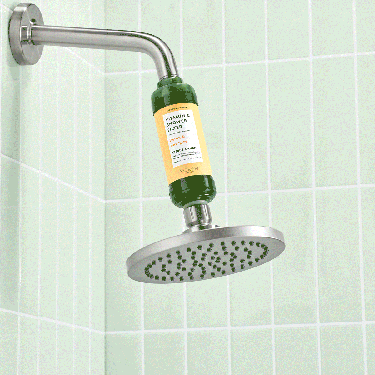 Voesh - Vitamin C Shower Filter - Citrus Crush - VBF125CTR