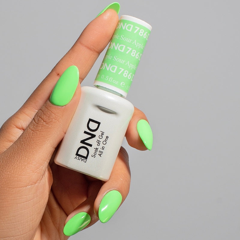 DND786 - Sour Apple - DND Matching Gel & Nail Polish