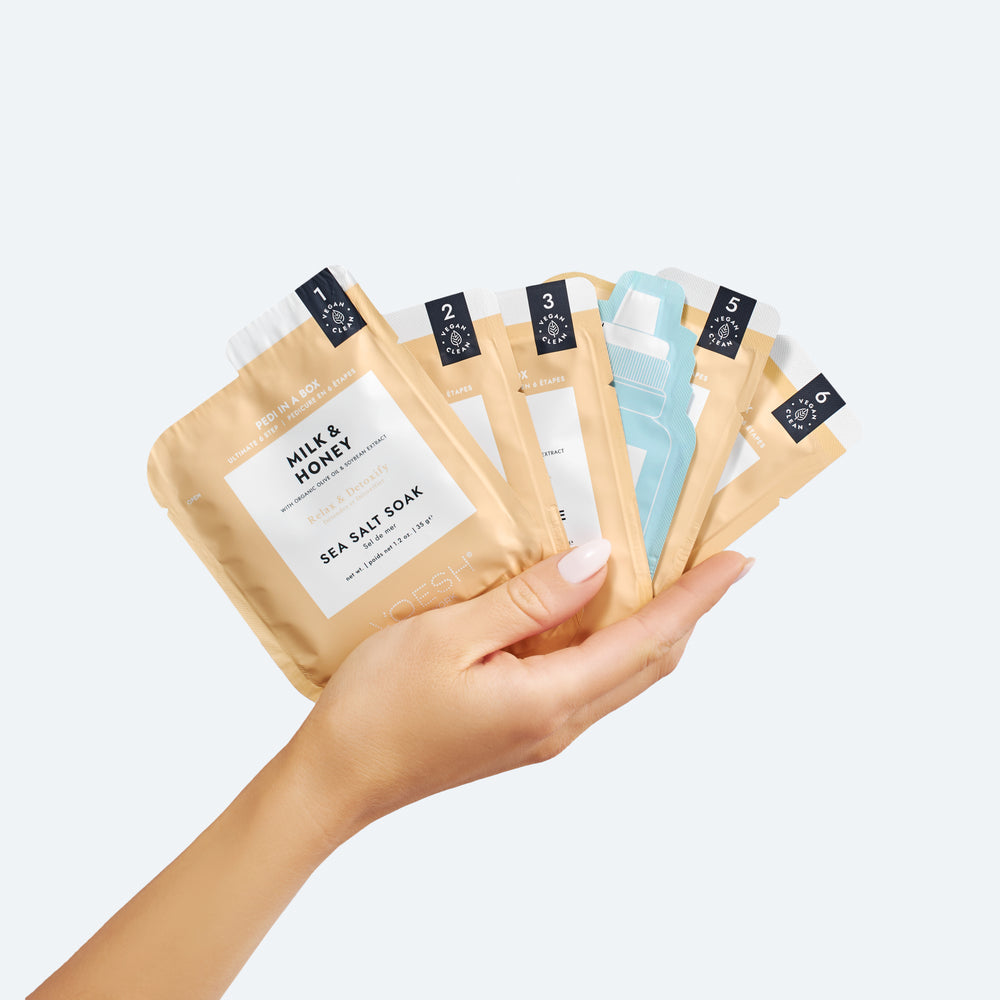 Voesh - Pedi in a Box Ultimate 6 Step - Milk & Honey - VPC607MLK