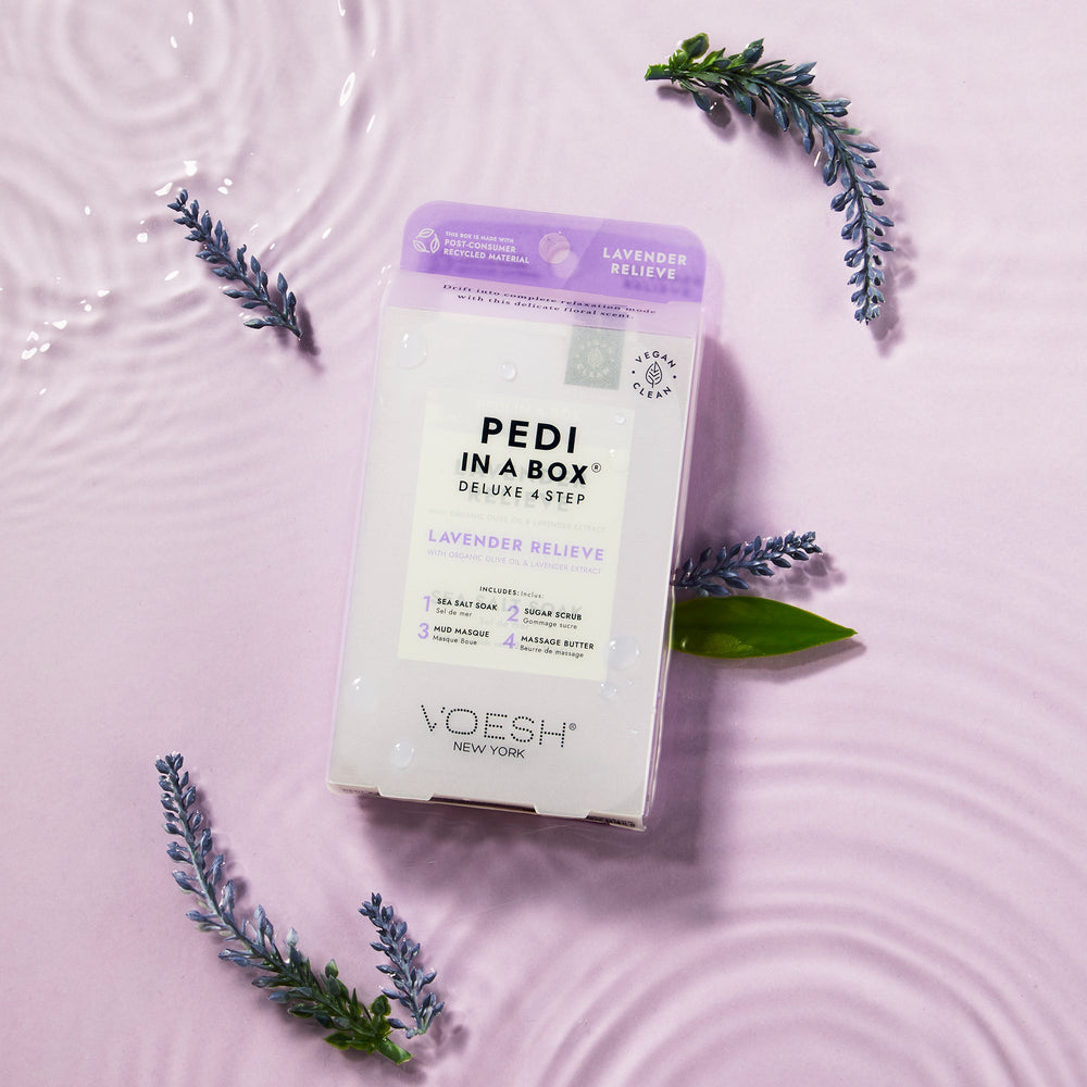 Voesh - Pedi in a Box Deluxe 4 Step - Lavender Relieve - VPC208LVR