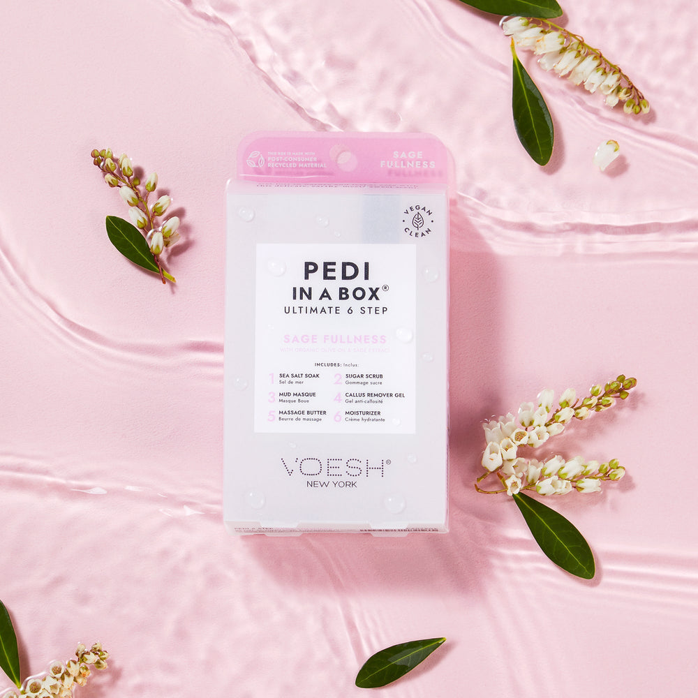 Voesh - Pedi in a Box Ultimate 6 Step - Sage Fullness - VPC607SGE