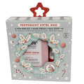 Voesh - Peppermint Swirl Duo (Pedi & Lotion) With Nail Stickers - VSC001PEP
