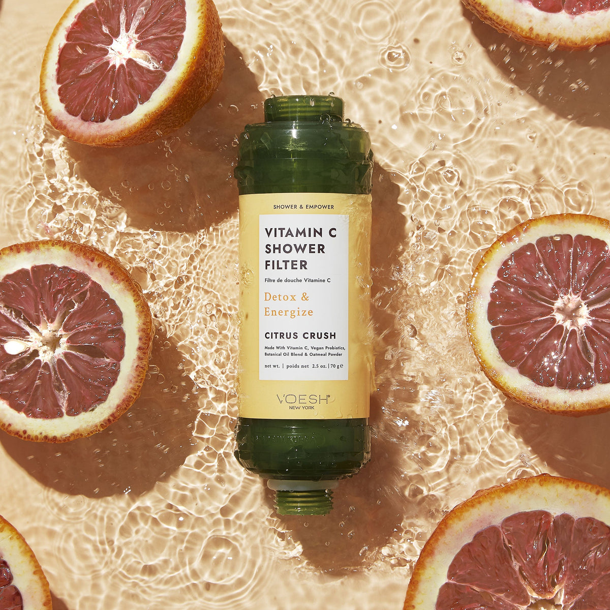 Voesh - Vitamin C Shower Filter - Citrus Crush - VBF125CTR