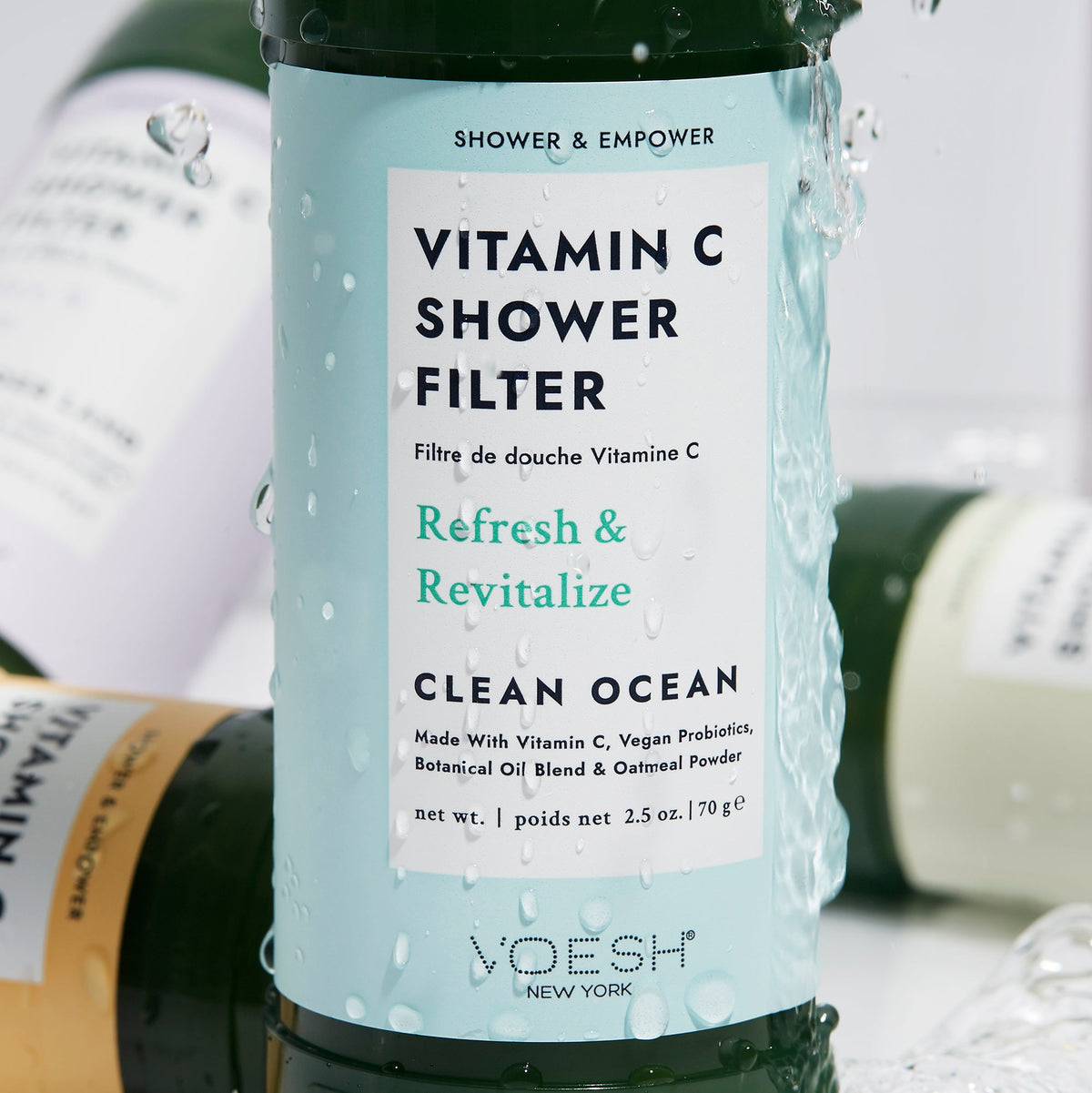 Voesh - Vitamin C Shower Filter - Clean Ocean - VBF125CLN