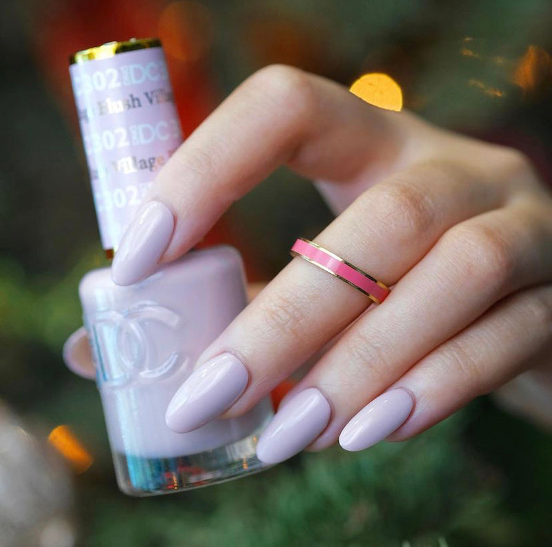DC302 - Blush Village - GEL POLISH & MATCHING LACQUER