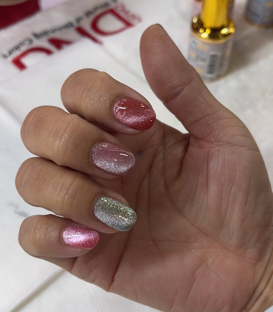 DC18 - Gem Twist - GEL POLISH & MATCHING LACQUER