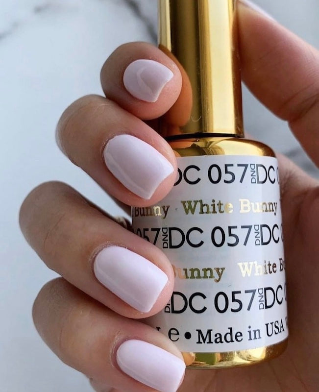 DC057 - White Bunny - GEL POLISH & MATCHING LACQUER