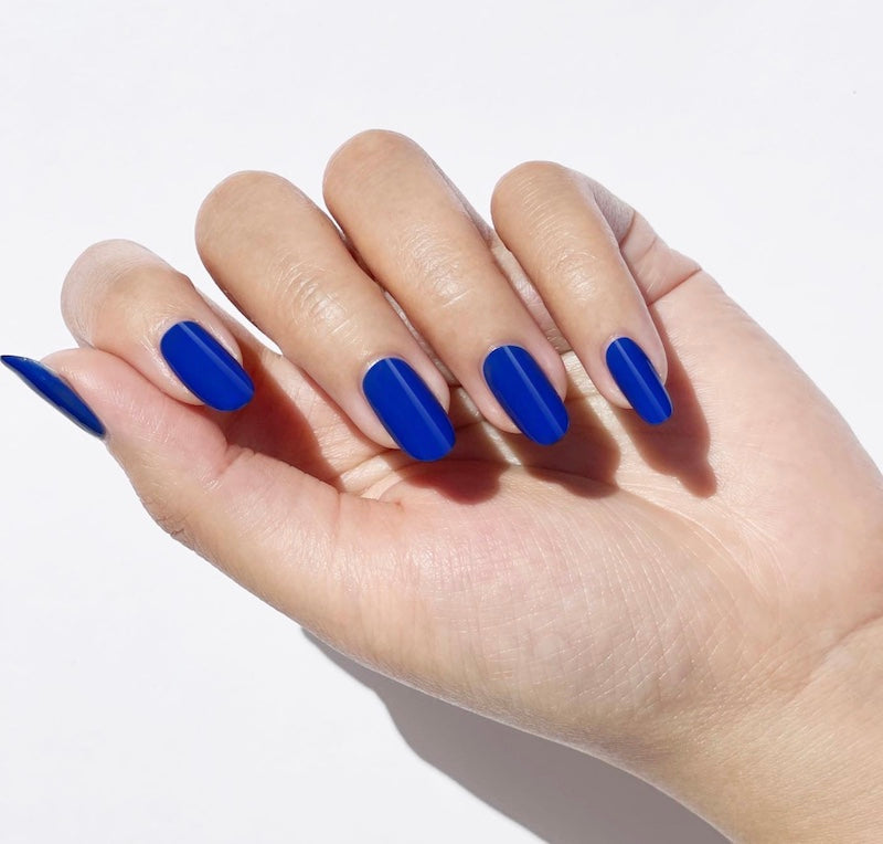 DND734 - Berry Blue - DND Matching Gel & Nail Polish