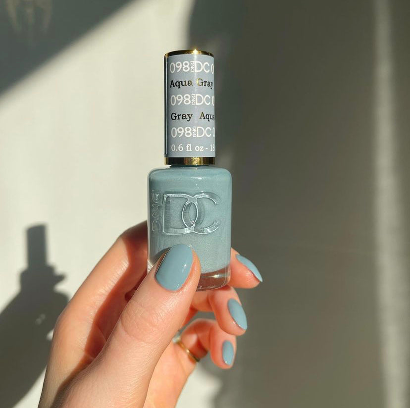 DC098 - Aqua Gray - GEL POLISH & MATCHING LACQUER