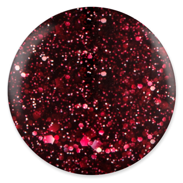 DND675 - Red Eyeshadow - DND Matching Gel & Nail Polish