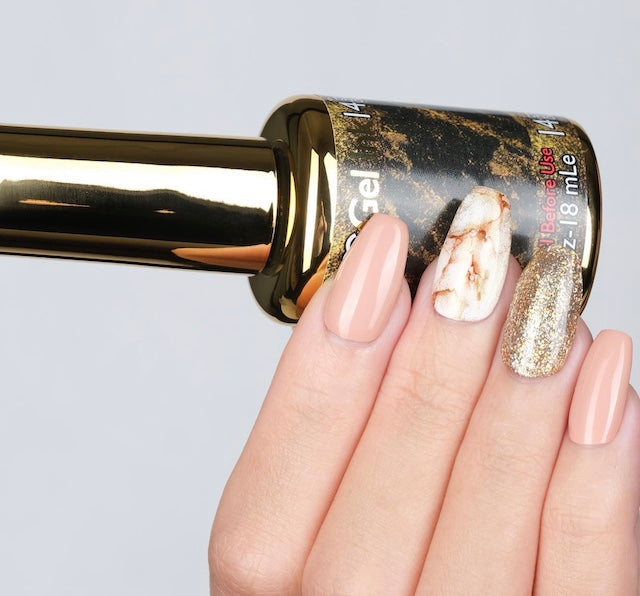 DC14 - Gold - GEL POLISH & MATCHING LACQUER