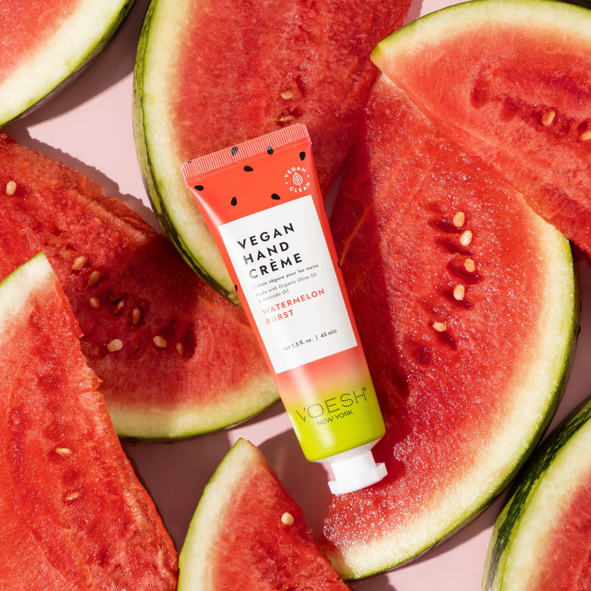 Voesh - Vegan Hand Creme - Watermelon Burst (1.5oz) - VBH101WTR