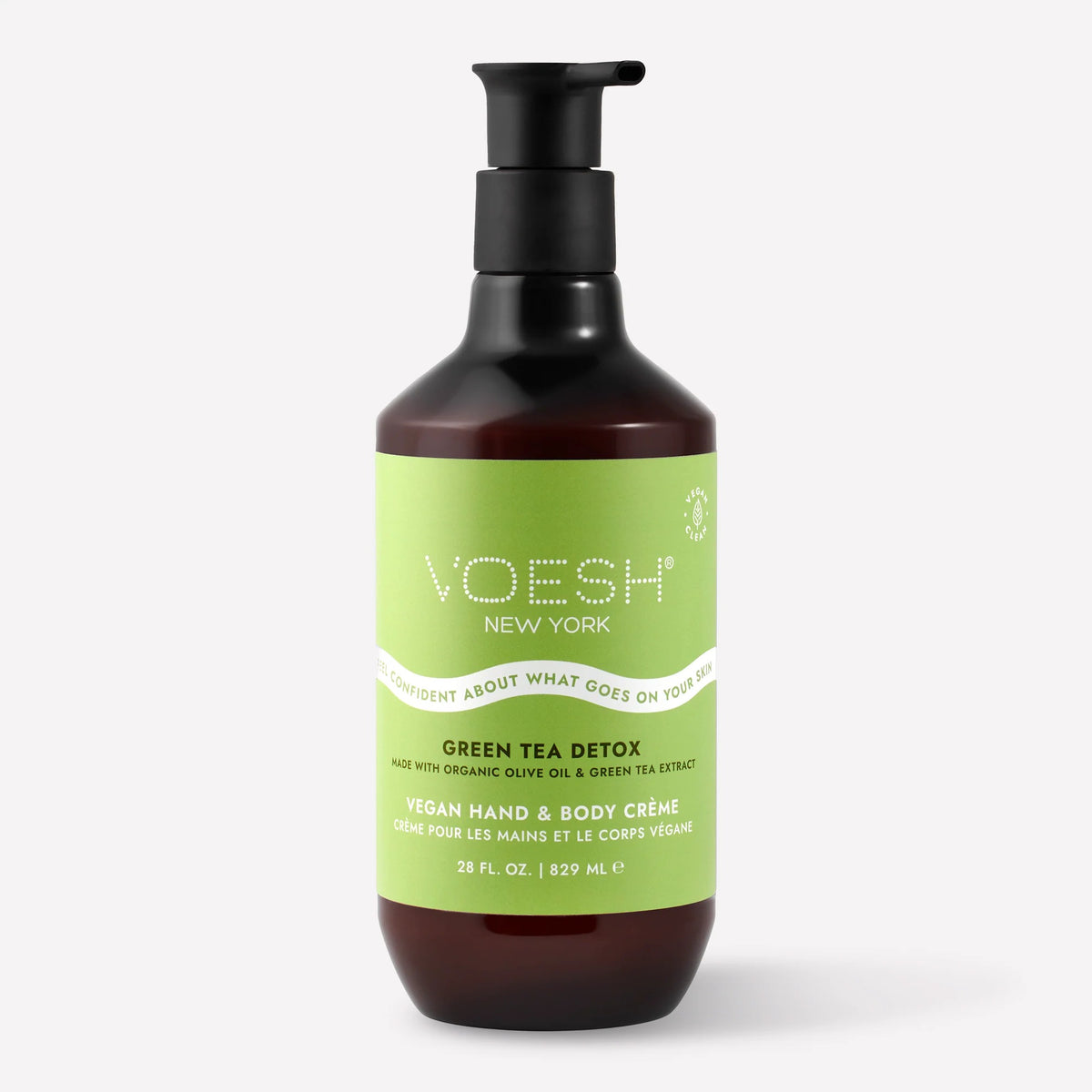 Voesh - Vegan Body & Hand Creme - Green Tea (28 Fl.Oz.) - VBH128GRT