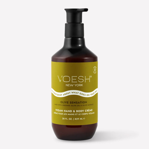 Voesh - Vegan Body & Hand Creme - Olive Sensation (28 Fl.Oz.) - VBH128OLV