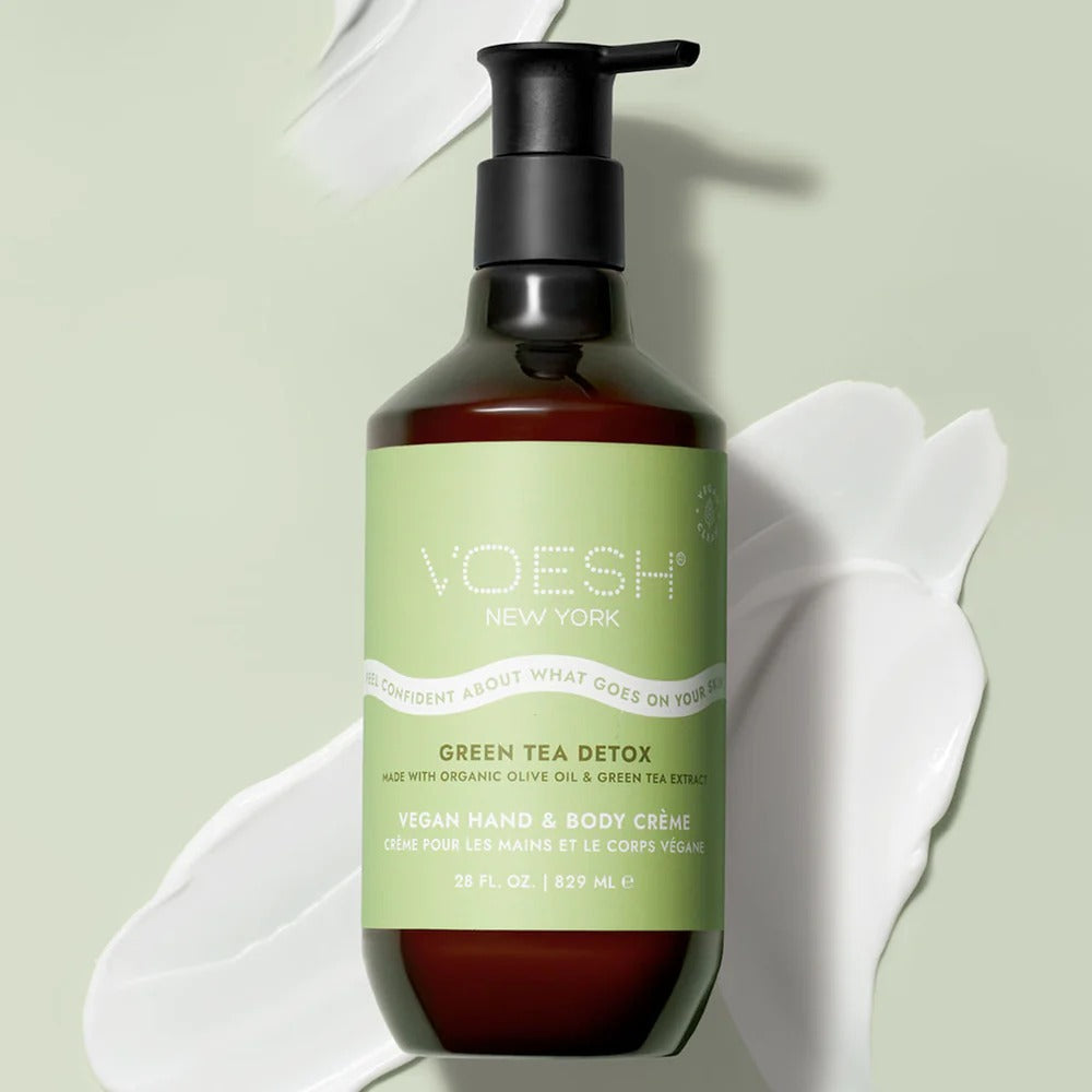 Voesh - Vegan Body & Hand Creme - Green Tea (28 Fl.Oz.) - VBH128GRT