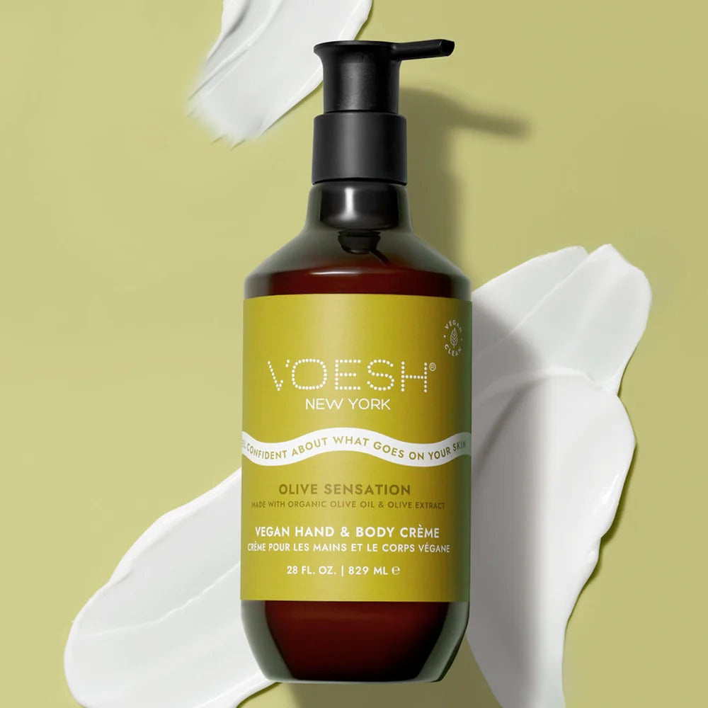 Voesh - Vegan Body & Hand Creme - Olive Sensation (28 Fl.Oz.) - VBH128OLV