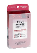 Voesh - Pedi in a Box Deluxe 4 Step - Peppermint Swirl - VPC208PEP