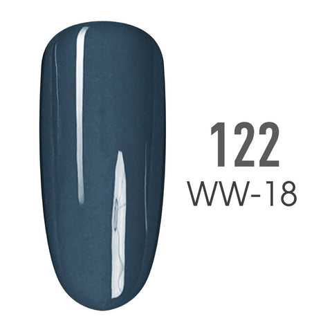 SNS Pro Gel Nail Polish Duo - Tiffany Blue Collection - 122 WW-18 SNOW SHOE