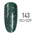 SNS Pro Gel Nail Polish Duo - Tiffany Blue Collection - 143 BO-029 POT OF SPARKLES