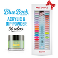 SNS Pro Dipping & Acrylic Powder - Set 36 Colors - Board 1 (001 - 036)