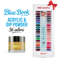SNS Pro Dipping & Acrylic Powder - Set 36 Colors - Board 4 (109-144)