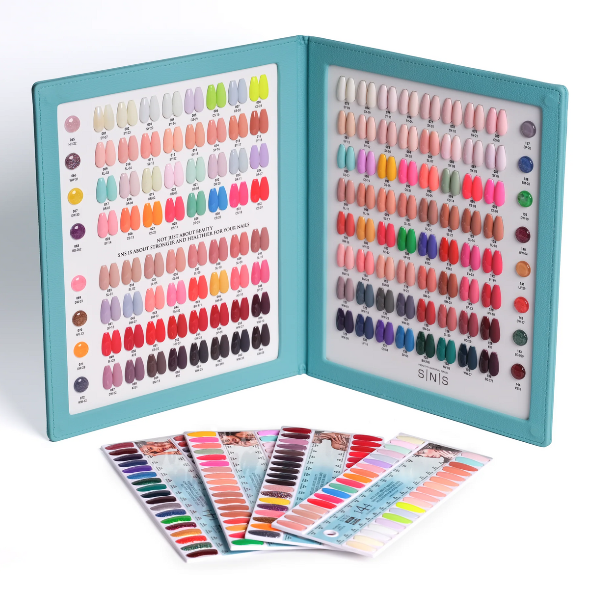 SNS Tiffany Blue 4-In-1 Collection – 144 Matching Dip, Gel & Lacquer Combos