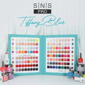 SNS Pro Gel Nail Polish Duo - Set 144 Colors - Tiffany Blue Collection
