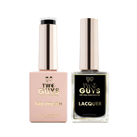 2Guys DUO – Soak-Off Gel Polish & Lacquer #A06 SUPREME BLACK