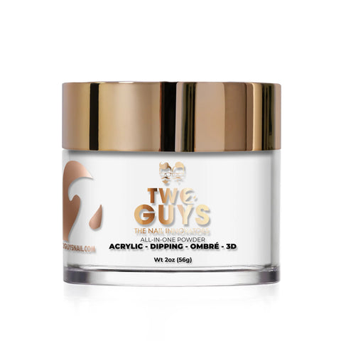 2Guys Acrylic & Dipping Powder 2oz #A144 I'M SO AMAZING (SHEER WHITE)