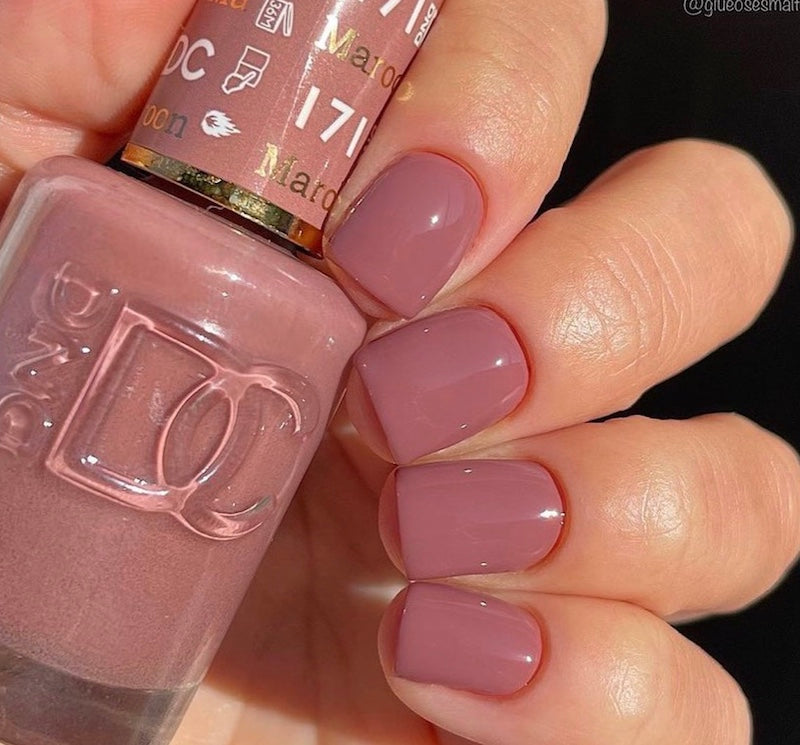 DC171 - Maroon - GEL POLISH & MATCHING LACQUER