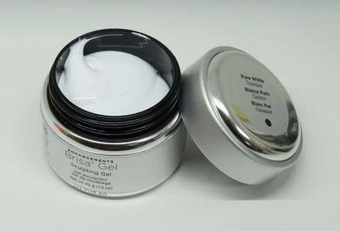Brisa - CND BRISA GEL PURE WHITE OPQ 1.5oz