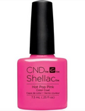 Shellac Gel Polish - CND SHELLAC 121 HOT POP PINK 0.25oz