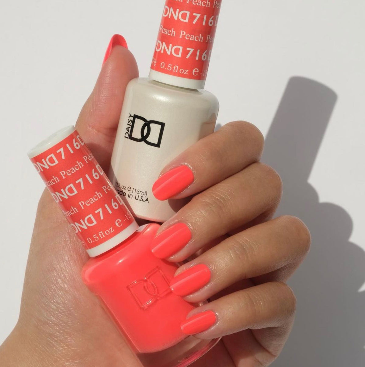 DND716 - Peach - DND Matching Gel & Nail Polish