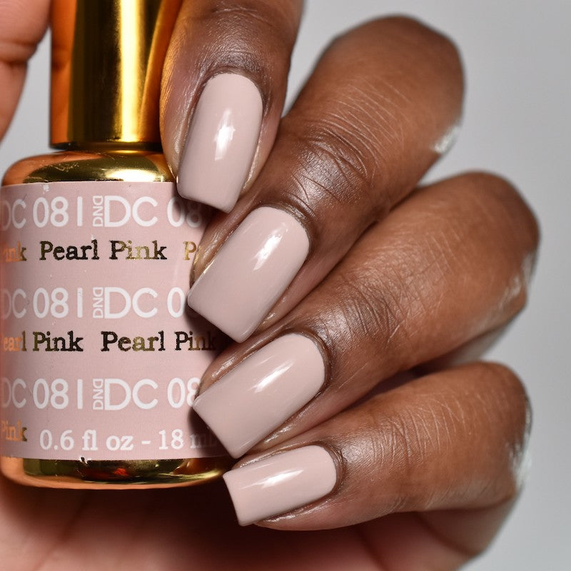 DC081 - Pearl Pink - GEL POLISH & MATCHING LACQUER
