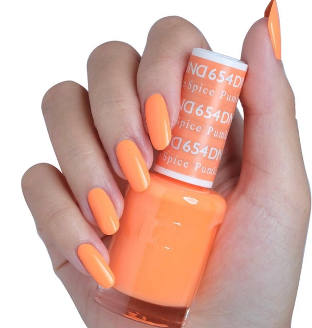DND654 - Pumpkin Spice - DND Matching Gel & Nail Polish