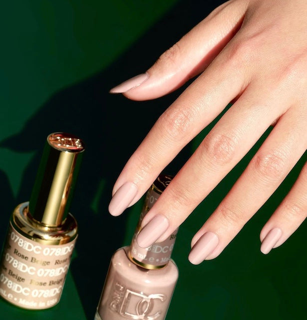 DC078 - Rose Beige - GEL POLISH & MATCHING LACQUER