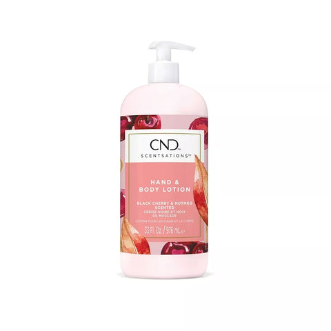 Scentsations - CND SCENTSATIONS LOTION - BLACK CHERRY & NUTMEG 33oz