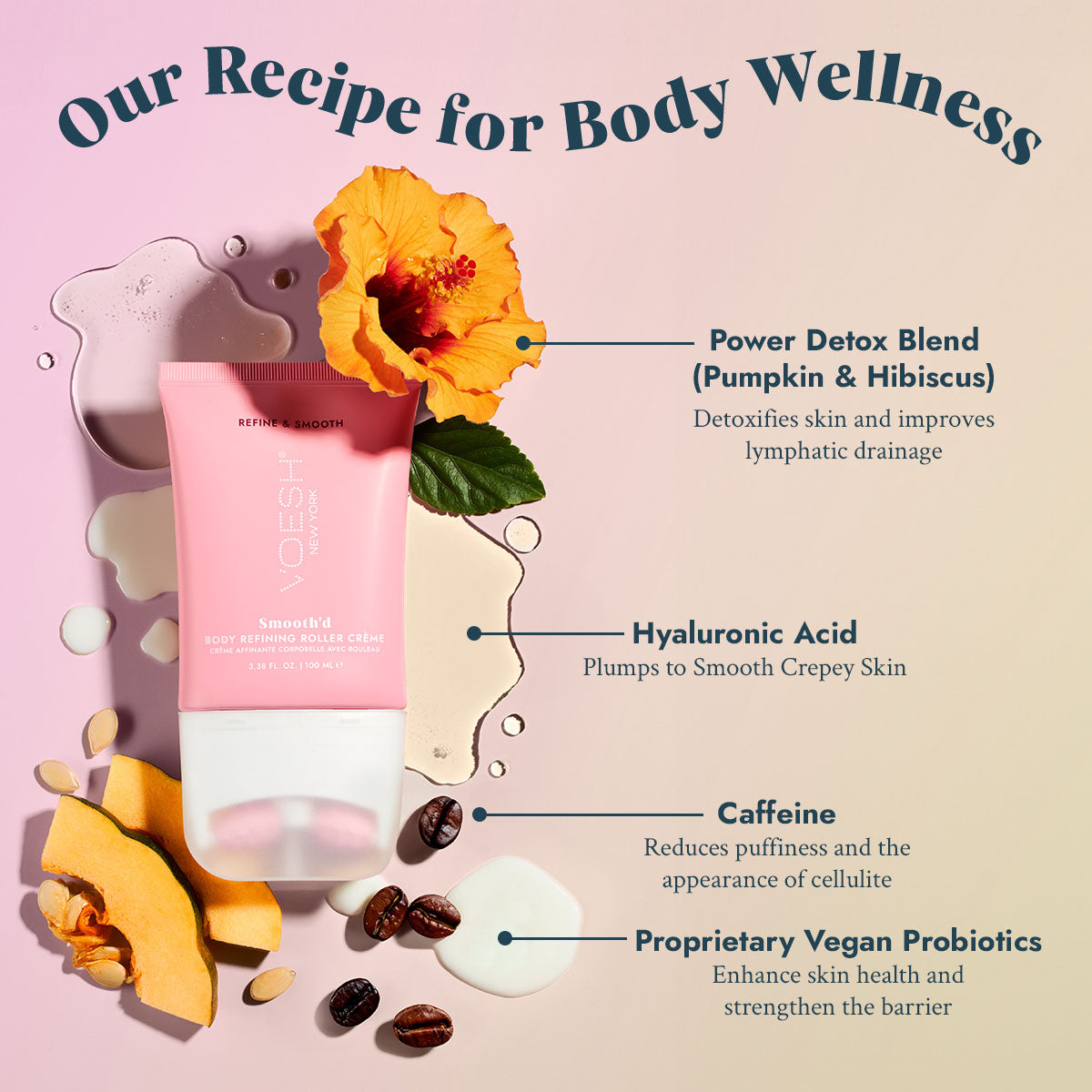 Voesh - Smooth’d Body Refining Roller Creme - VRM033REF