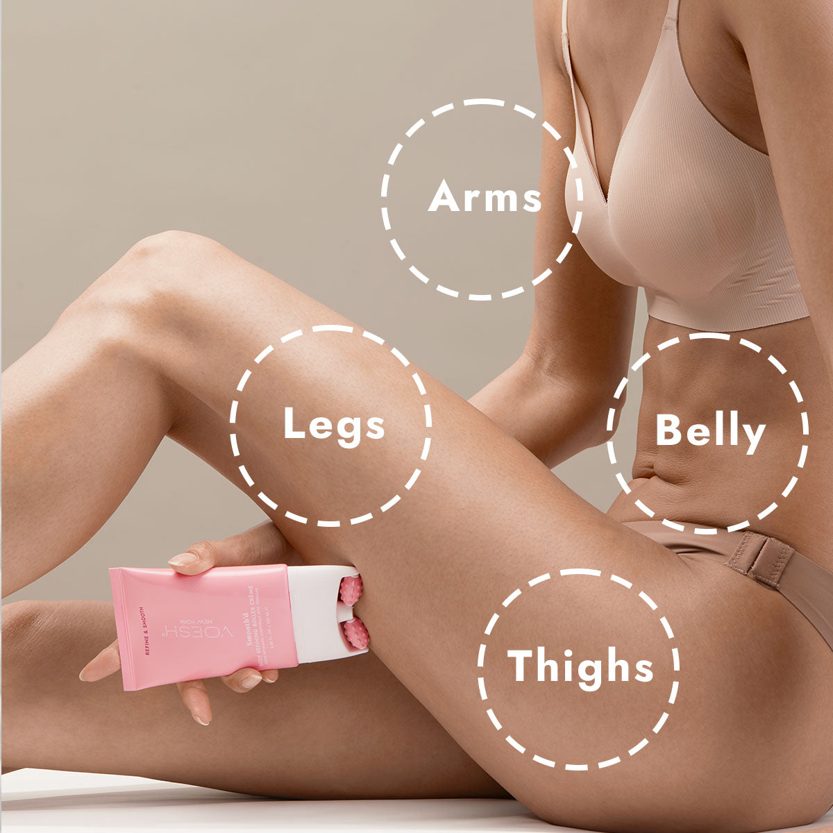 Voesh - Smooth’d Body Refining Roller Creme - VRM033REF