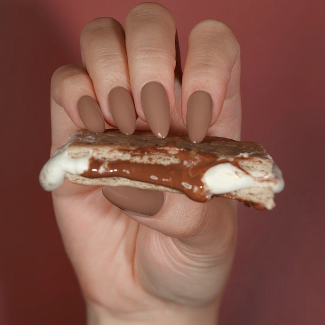 DC316 - S'mores - GEL POLISH & MATCHING LACQUER