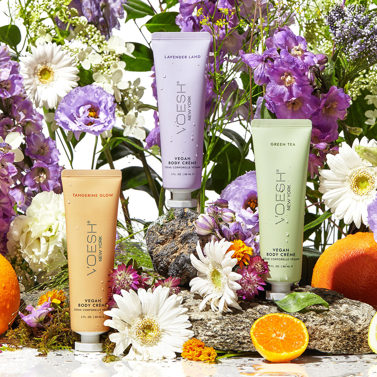Voesh - Vegan Body Creme Trio (Green Tea, Lavender, Tangerine) - VBH103TRIO-4