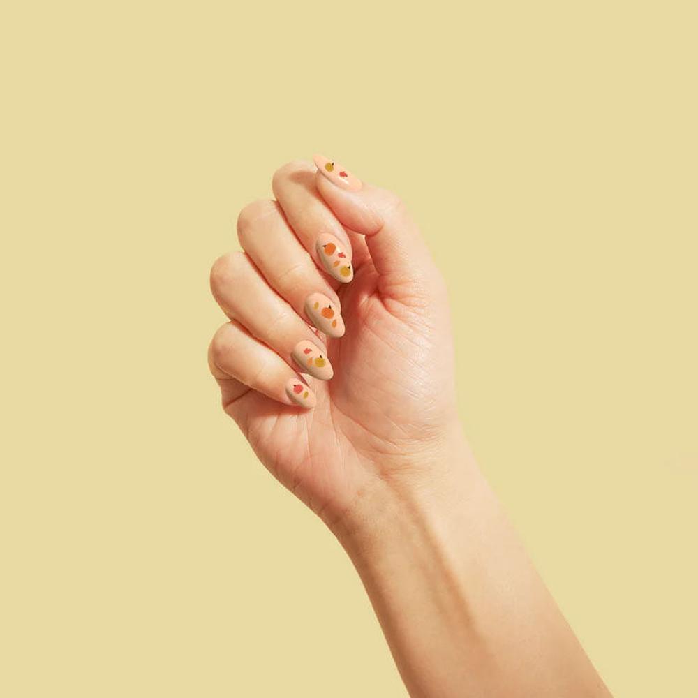 Voesh - Pumpkin Pie Duo (Pedi & Lotion) With Nail Stickers - VSC001PMK