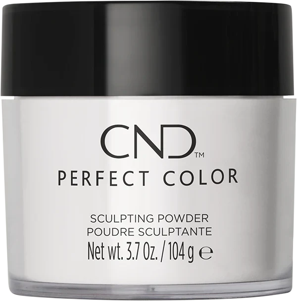 Liquid & Powders - CND PERFECT COLOR POWDER PURE WHITE OPAQUE 3.7oz